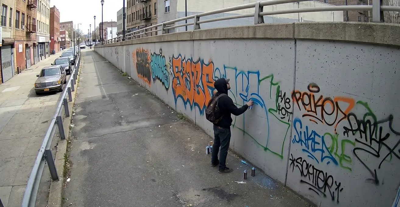 Graffiti and vandalism detection